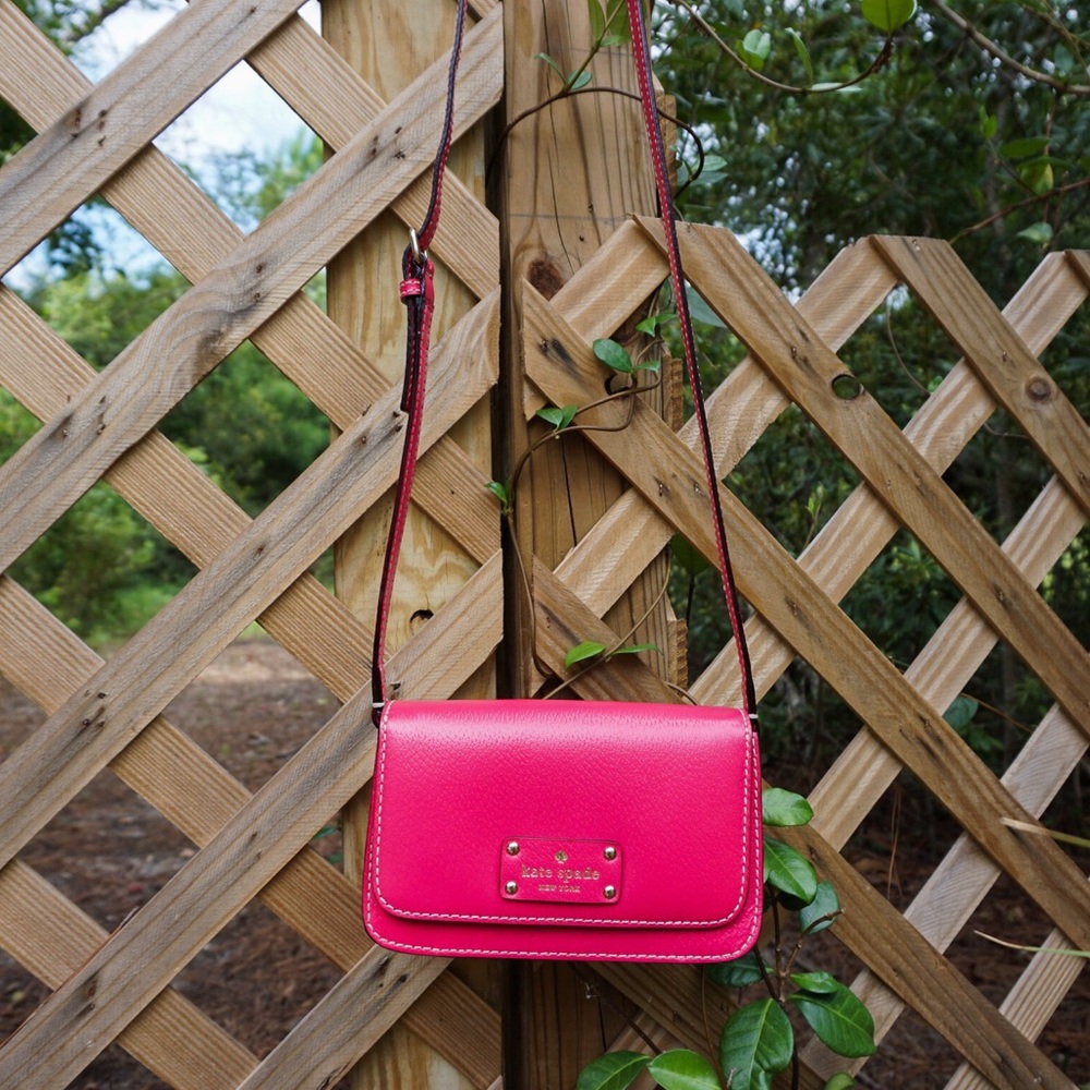 Kate spade pink crossbody purse